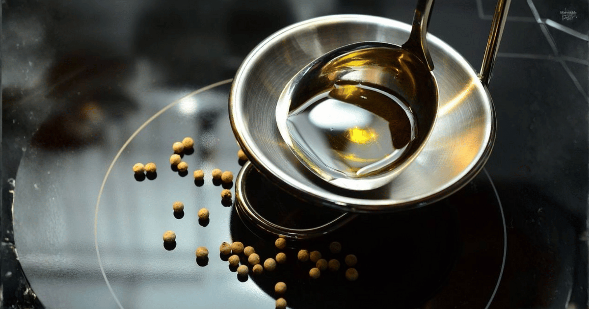 cucchiaio di olio d'oliva